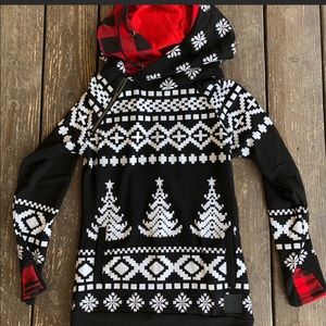 Ampersand Mindy Mae Christmas Small double hoodie